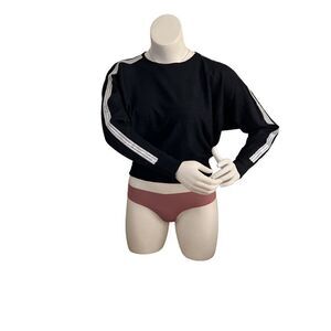 Black with embellished design. 